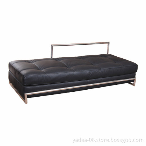 Modern office couch leather sofa couch Eileen Gray Daybed office couch
